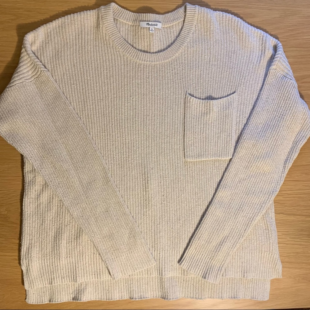 Madewell Thompson Pocket Pullover Sweater